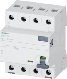  typ AC 63 A 30 mA AC 400 V Wyłącznik różnicowoprądowy 4P