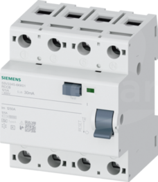 typ A 125 A 30 mA AC 400 V Wyłącznik różnicowoprądowy 4P