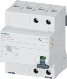 typ A 25 A 30 mA 6 mA DC AC 230 V Wyłącznik różnicowoprądowy 2P