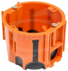 PRODUO 60mm Fi68 Puszka podtynkowa witroszczelna z wkrętami