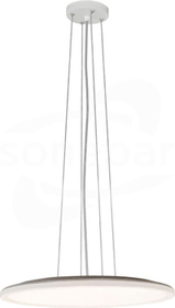 NYMPHEA FLAT DUO CCT 36W 4700lm 830/840/865 IP54 Plafon LED fi400