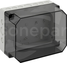 TK PS 2518-13F-TM 254x180x137 Obudowa pusta polistyrenowa