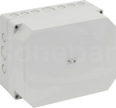 TK PC 2518-13F-M 254x180x137 IP66 Obudowa pusta poliwęglanowa