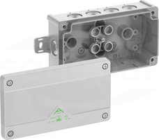 Abox 025/2 AB-L NOWY 152x87x52 IP66 szary Skrzynka rozgałęźna