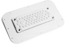 SWK 37 kabli RAL7035 Dekiel z przepustami