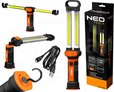 Lampa warsztatowa akumulatorowa NEO-Tools 500 lm PROMOCJA EHANDEL