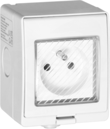 OR-SH-17405 Tuya Smart Wi-Fi IP55 Gniazdo natynkowe