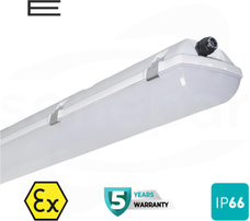 PRIMA LED Ex 2/21 2.5ft PCc 11000/840 1F 64,7W Oprawa przeciwwybuchowa 1,5m