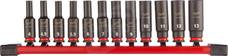 1/4" Hex (12szt) Zestaw nasadek udarowych
