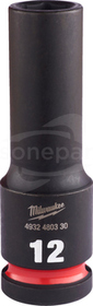 1/2" hex 12mm Nasadka udarowa długa