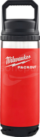 PACKOUT 532ml czerwony Butelka termiczna z pokrywką
