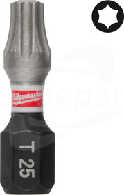 SHOCKWAVE TX25 25mm (3szt) Bit udarowy