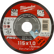 PRO+ 115x1 Tarcza do metalu płaska