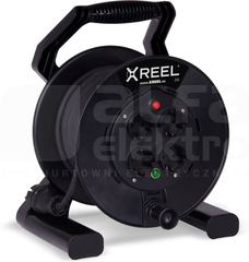 XREEL 4GS 20mb H03VV-F 3x1,5 IP44 Przedłużacz zwijany jednofazowy z tworzywa