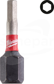 SHOCKWAVE HEX3 25mm (2szt) Bit udarowy