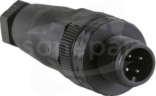 XZCC12MDP40B M12 4P Wtyk męski prosty