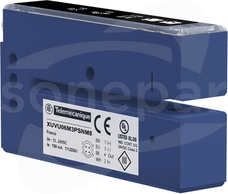 XUVU06M3PSNM8 60x3 12-24VDC Czujnik ultradźwiękowy widełkowy