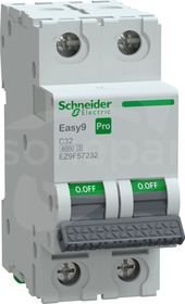 Easy9 PRO C32A 2P Wyłącznik nadprądowy