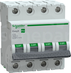 Easy9 PRO C16A 4P Wyłącznik nadprądowy