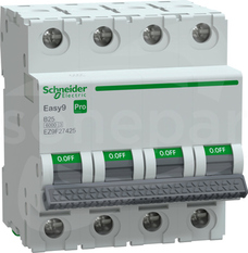 Easy9 PRO B25A 4P Wyłącznik nadprądowy