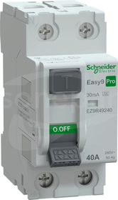 Easy9 PRO 40A 2P 30mA A Wyłącznik różnicowoprądowy