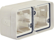 W.1 Adapter 4 wejścia IP55 Adapter natynkowy 2-krotny
