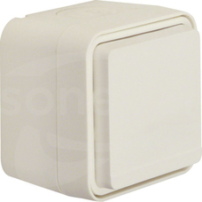 W.1 biały IP55 Gniazdo SCHUKO kompletne