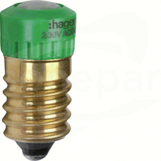 167903 zielony Dioda LED E14
