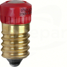 167901 czerwony Dioda LED E14