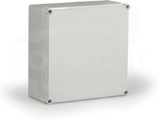 OPCP404013G 400x400x132 Obudowa CUBO O PC pokr.szara