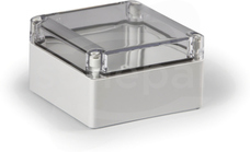 SABP131308T 125x125x75 Obudowa CUBO S ABS pok.przez