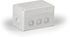 SPCK081306G 75x125x60 Obudowa CUBO S PC pok.szara