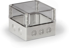 SPCK131310T 125x125x100 Obudowa CUBO S PC pok.przez