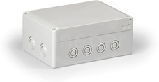 SPCM131808G 125x175x75 Obudowa CUBO S PC pok.szara