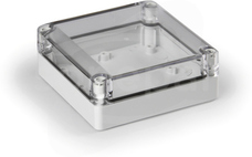 SPCP131305LT 125x125x50 Obudowa CUBO S PC pok.przez