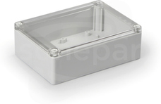 SPCP131806T 125x175x60 Obudowa CUBO S PC pok.przez
