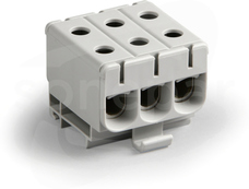 KE61.03 2,5-50mm2 szary Zacisk Al/Cu CLAMPO PRO 3-t