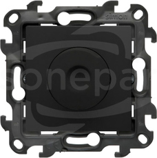 SIMON24 IP20 6–600W czarny mat Ściemniacz obrotowy do LED ściemnialnych