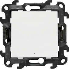 SIMON24 IP20/IP44 10AX biały Łącznik schodowy bez piktogramu z podśw.LED