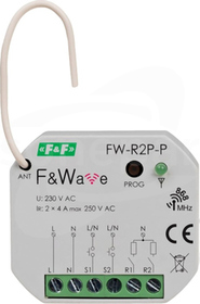 FW-R2P-P 85-265VAC/DC Przekaźnik bistabilny radiowy podwójny