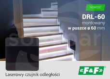 DRL-60-230-1 Czujnik odległości laserowy podtynkowy