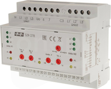 SZR-278 4×NO/NC STEROWNIK ZAŁĄCZANIA REZERWY