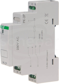 PK-2P 230VAC PRZEKAŹNIK ELEKTROMAGNETYCZY