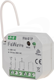 FW-R1P PDT 85-265VAC/DC Przekaźnik bistabilny radiowy pojedyńczy