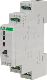 STR-422 230VAC STEROWNIK ROLET 1-PRZYC.