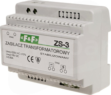 ZS-3 230VAC/18VDC ZASILACZ STABILIZOWANY