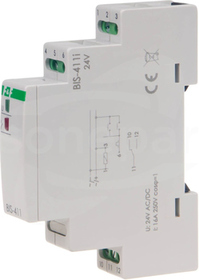 BIS-411 16A TH35 9-30VAC/DC Przekaźnik bistabilny