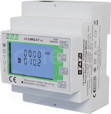 LE-03MQ-CT LICZNIK ENERGII 3-FAZ.DWUKIERUNKOWY POM.PÓŁPOŚREDNI