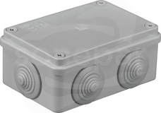 S-BOX 206 120x80x50 IP65 6 dł. Puszka natynkowa