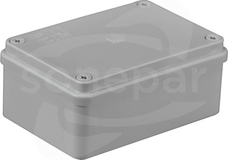 S-BOX 216 120x80x50 IP65 bez dł. Puszka natynkowa pokr.szara